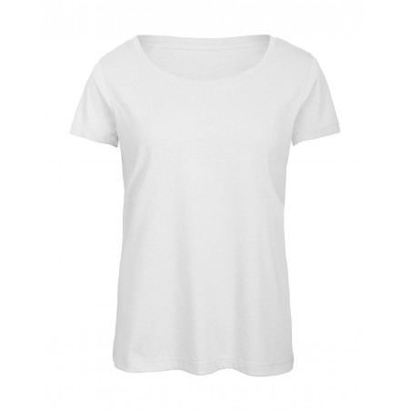 T-shirt manches courtes col rond dame