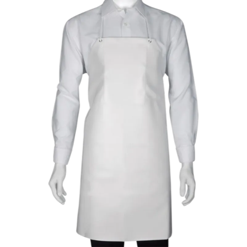 [DELANTAL HULE CRUZADO - BLANCO] PAISLEY (White)