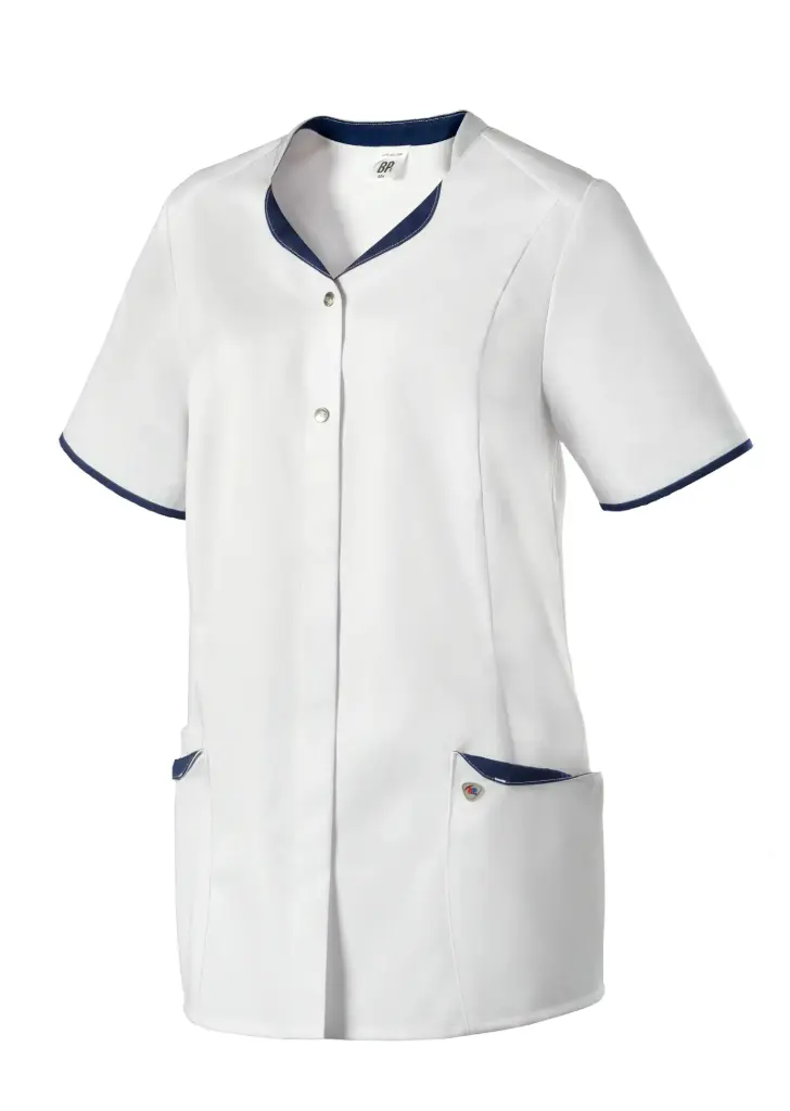 [1702 485 2110] BARDOT (Blanc / Navy, XS)