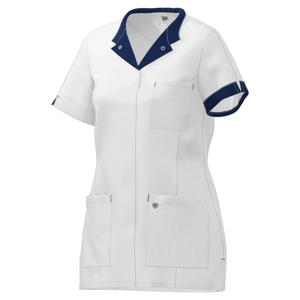 [1600 485 2110] BENITA (Blanc / Navy, XS)